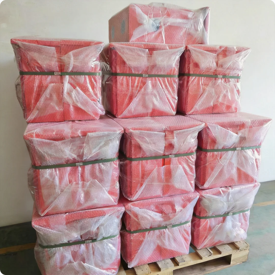 Hộp phân phối màu cam do Nhà máy Ouyue sản xuất sắp được xuất khẩu sang Hoa Kỳ